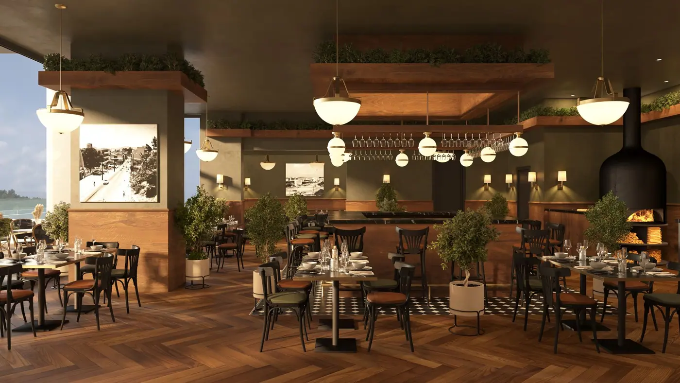 Ankorondrano AKA building · restaurant